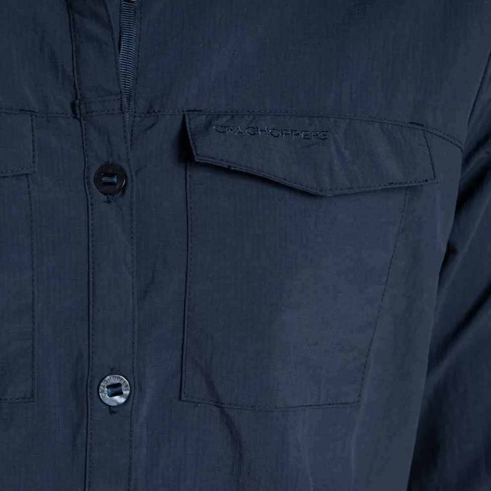 Women's NosiLife Adventure Long Sleeved Shirt III | Blue Navy