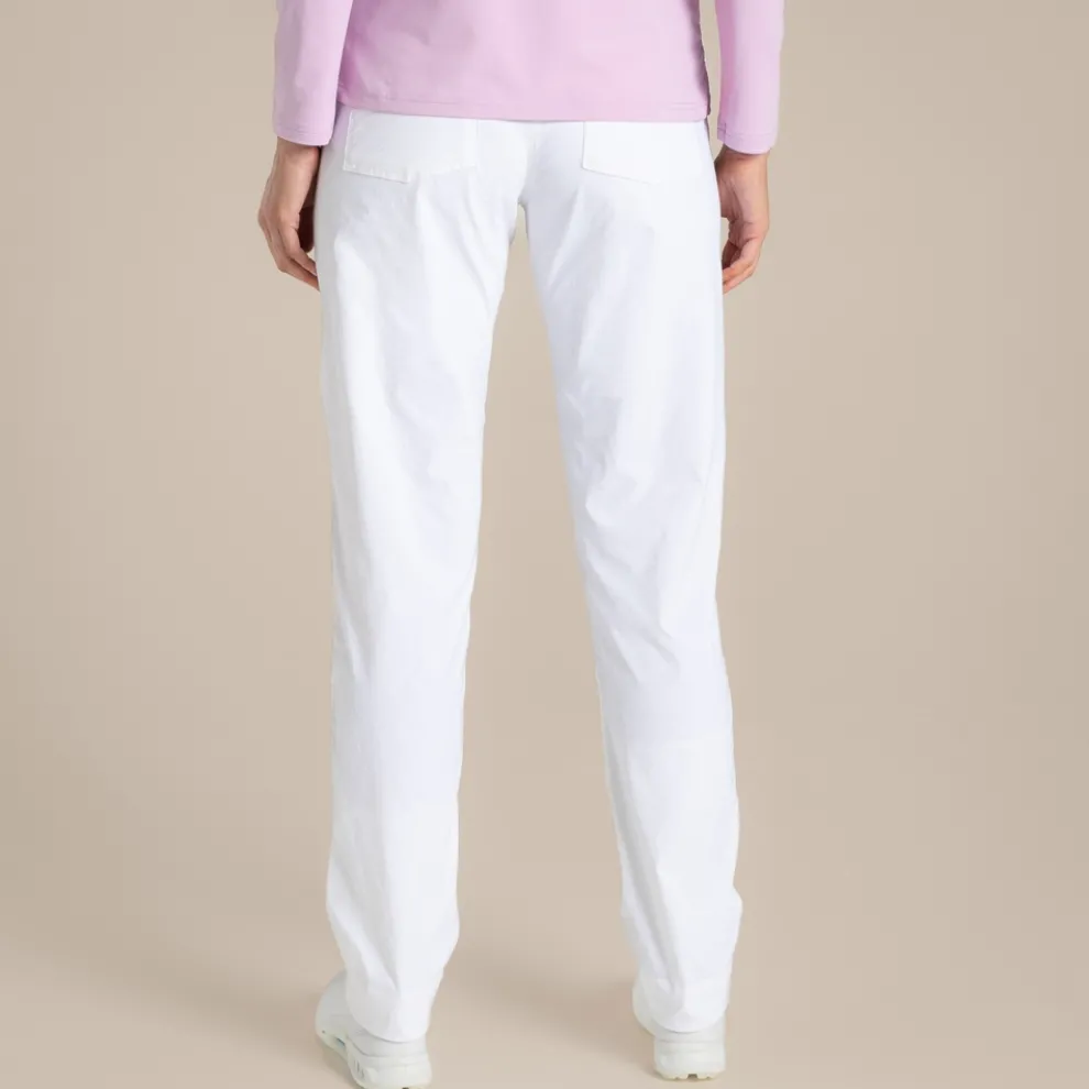 Women's Nosilife Milla Trouser | White