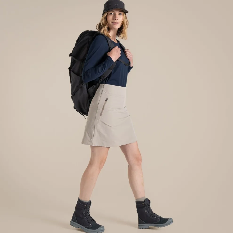 Women's Nosilife Pro Skort II | Soft Mushroom