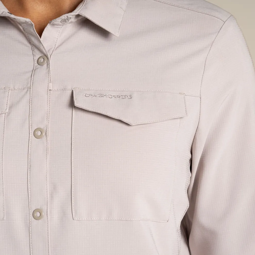 Women's NosiLife Pro Long Sleeved Shirt III | Soft Mushroom