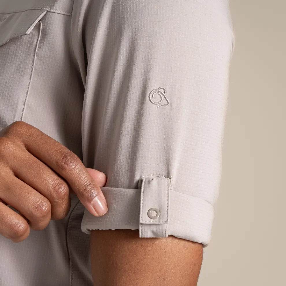 Women's NosiLife Pro Long Sleeved Shirt III | Soft Mushroom