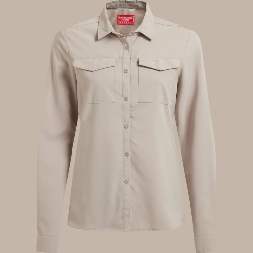 Women's NosiLife Pro Long Sleeved Shirt III | Soft Mushroom