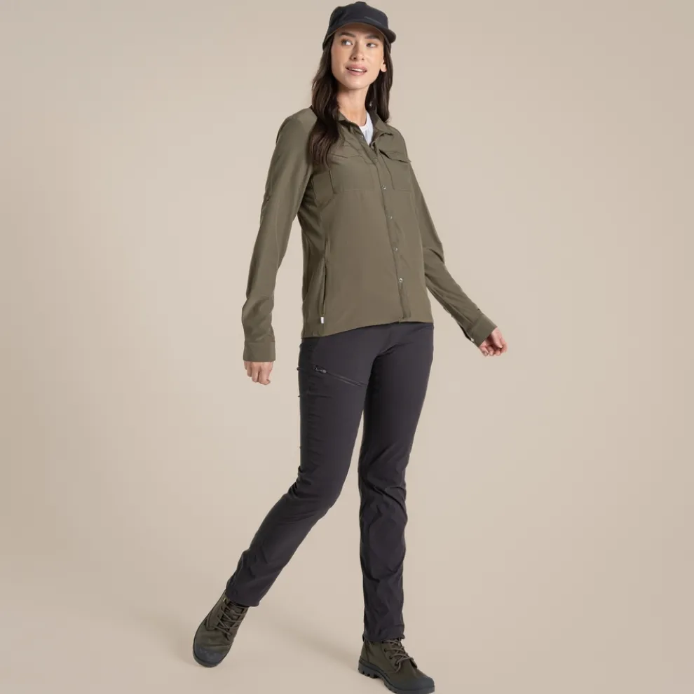 Women's NosiLife Pro Long Sleeved Shirt III | Wild Olive