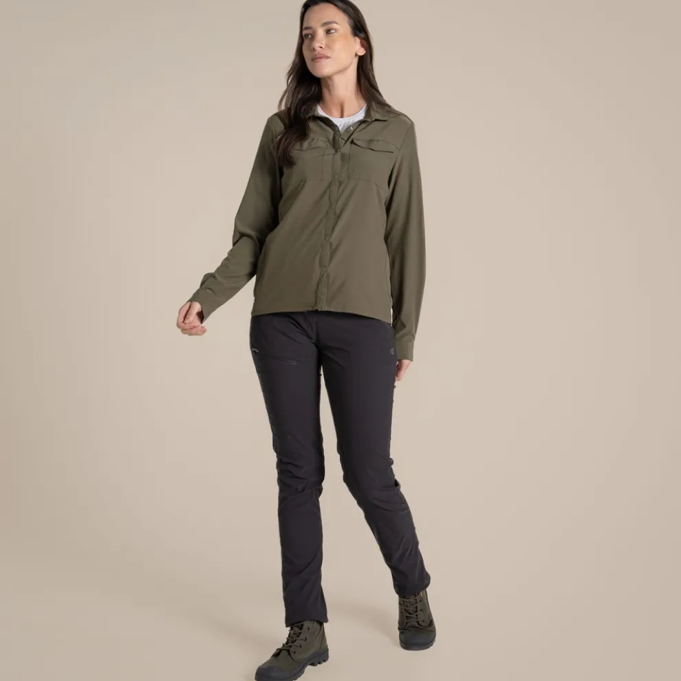 Women's NosiLife Pro Long Sleeved Shirt III | Wild Olive