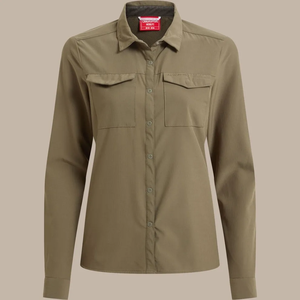 Women's NosiLife Pro Long Sleeved Shirt III | Wild Olive