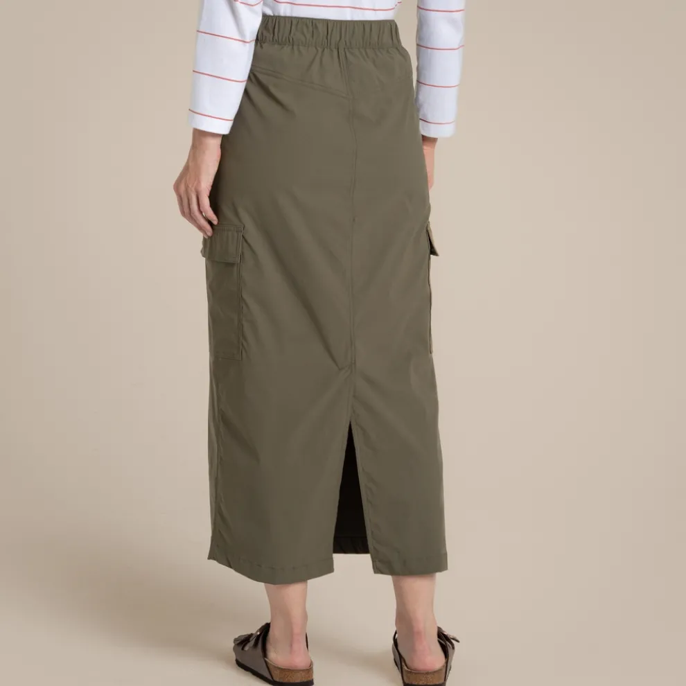 Women's NosiLife Pro Midi Skirt | Wild Olive