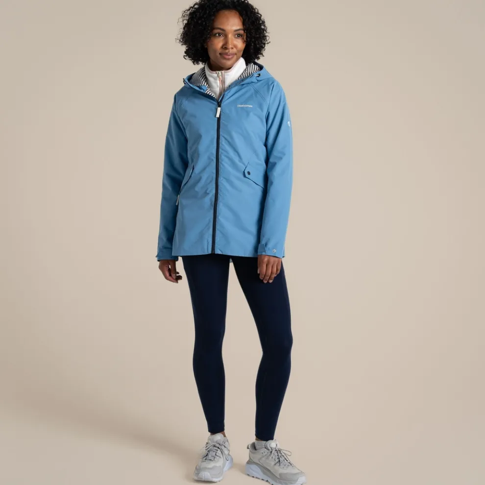 Women's Ortega Waterproof Jacket | Seaside Blue