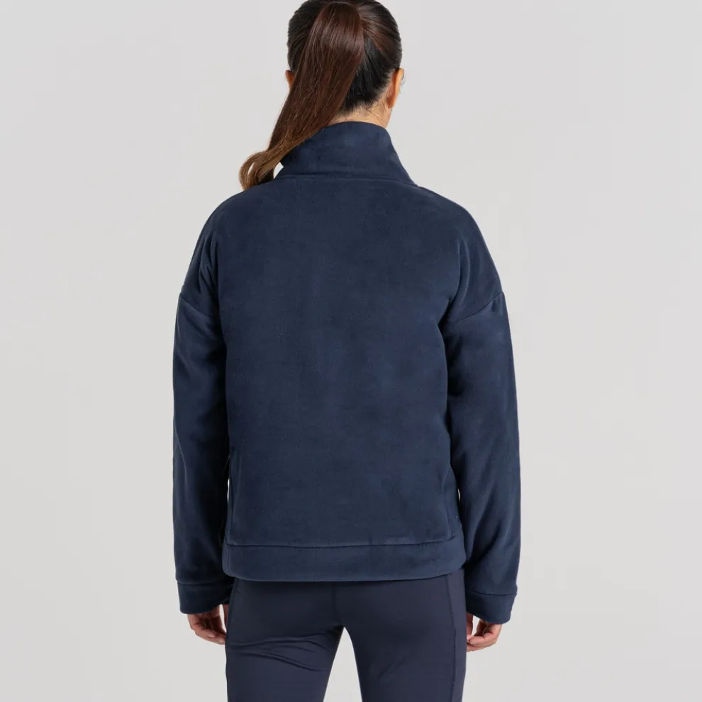 Women's Polartec Caprice Half Zip Fleece | Blue Navy