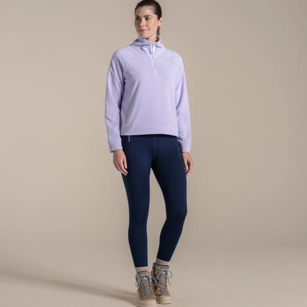 Women's Raja Half Zip Fleece | Parma Violet