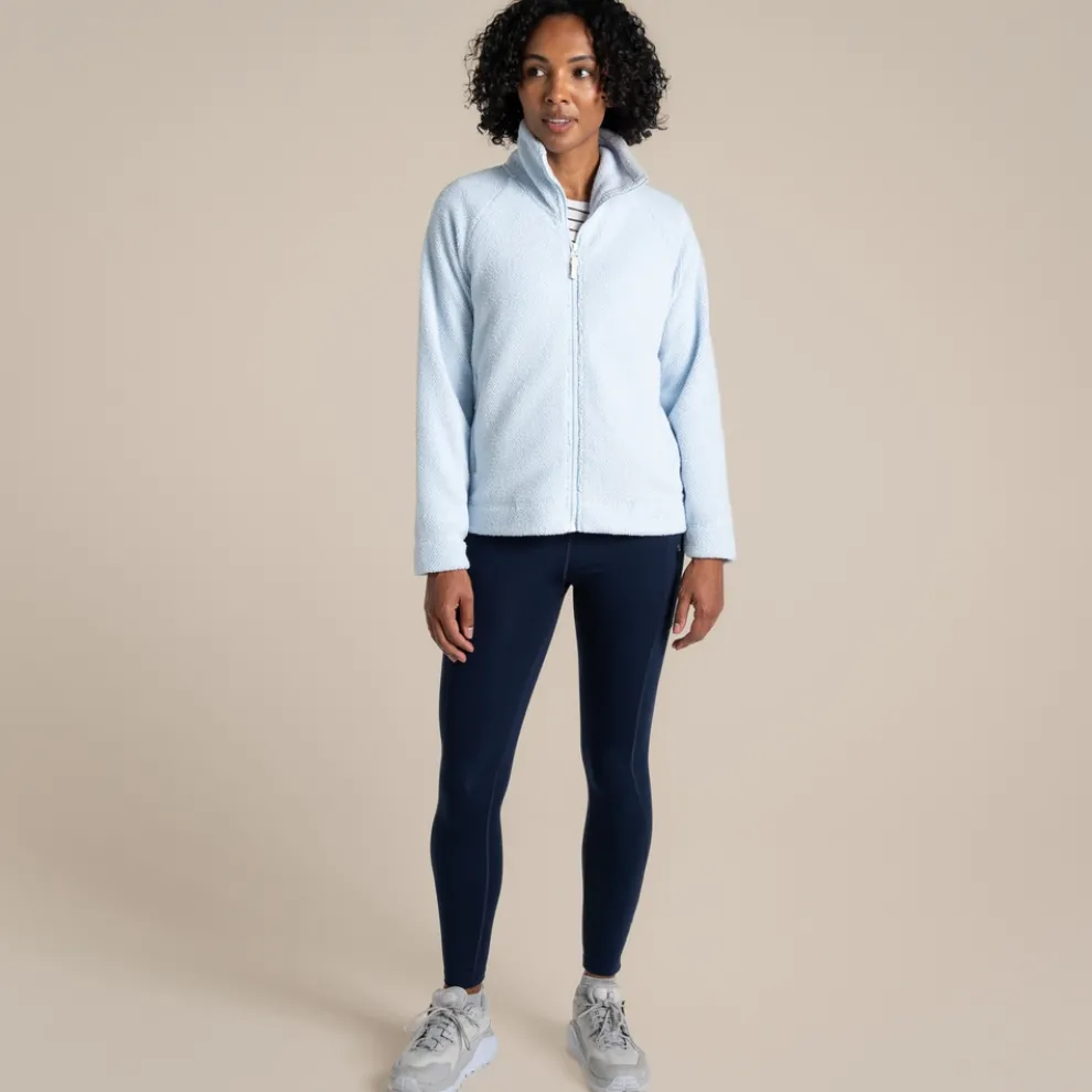 Women's Raya Full Zip Fleece | Nimbus Blue