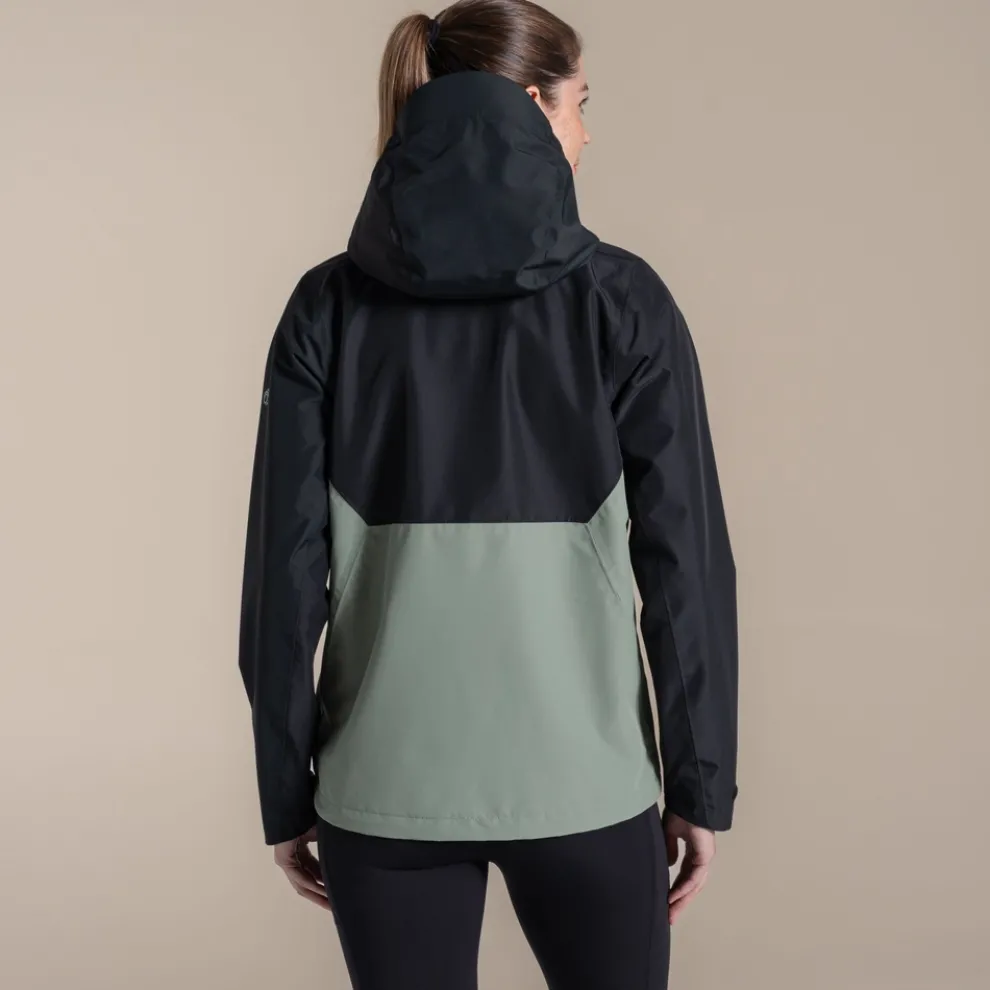 Women's Rosario Waterproof Jacket | Black / Sage