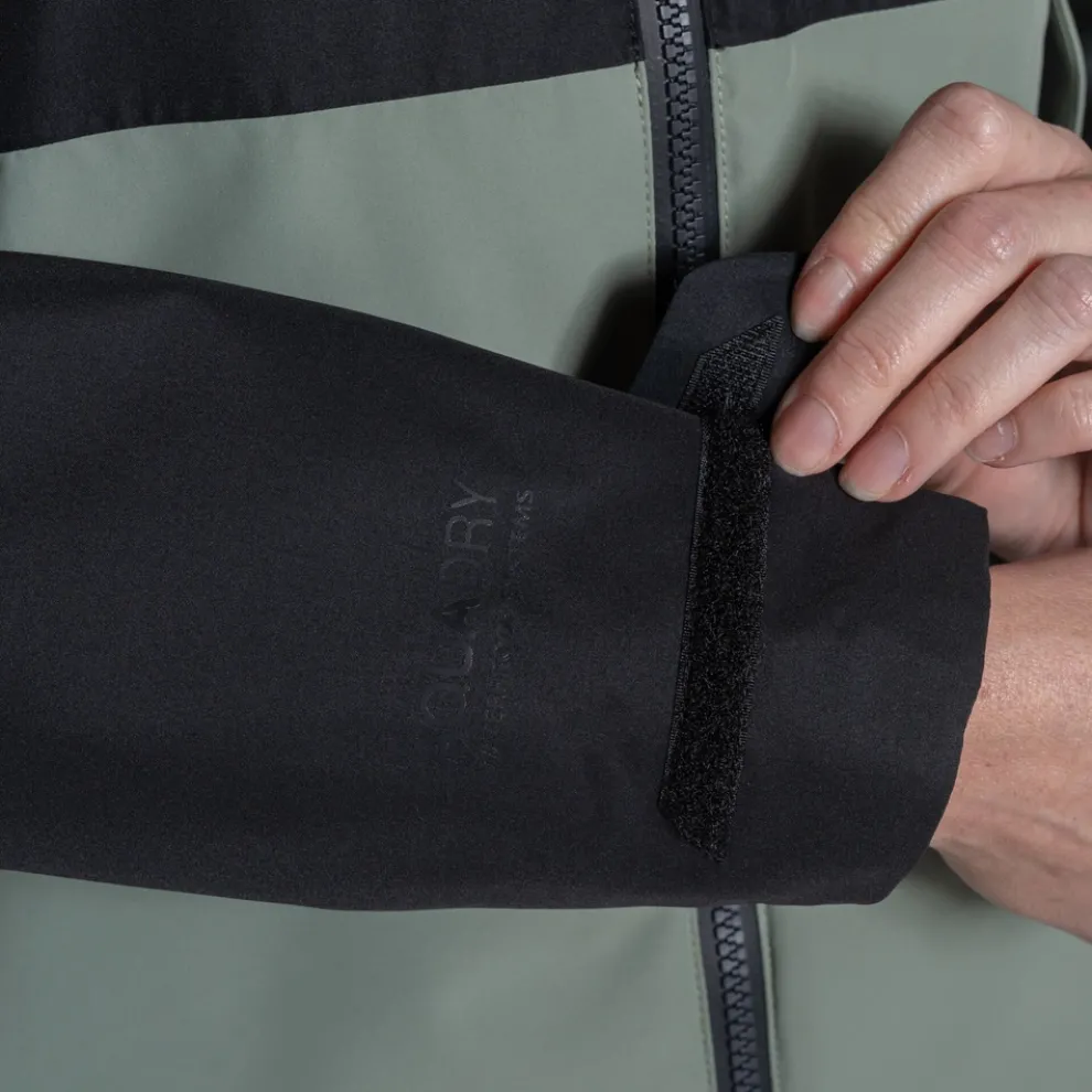 Women's Rosario Waterproof Jacket | Black / Sage