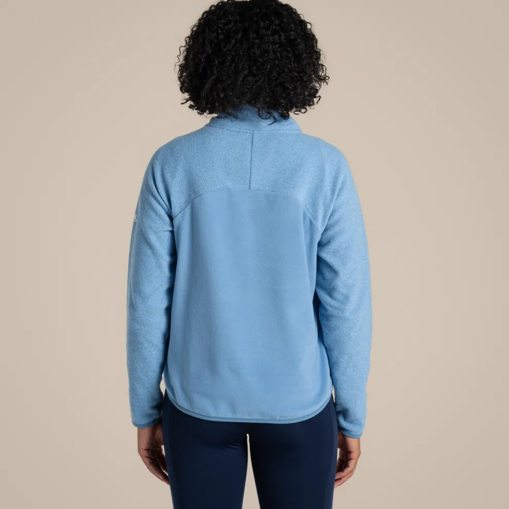 Womens' Selina Half Zip Fleece | Seaside Blue