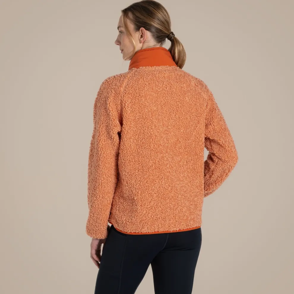 Women's Toro Half Zip Fleece | Clay