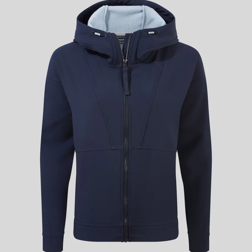 Women's Tyra Softshell Hooded Jacket | Blue Navy