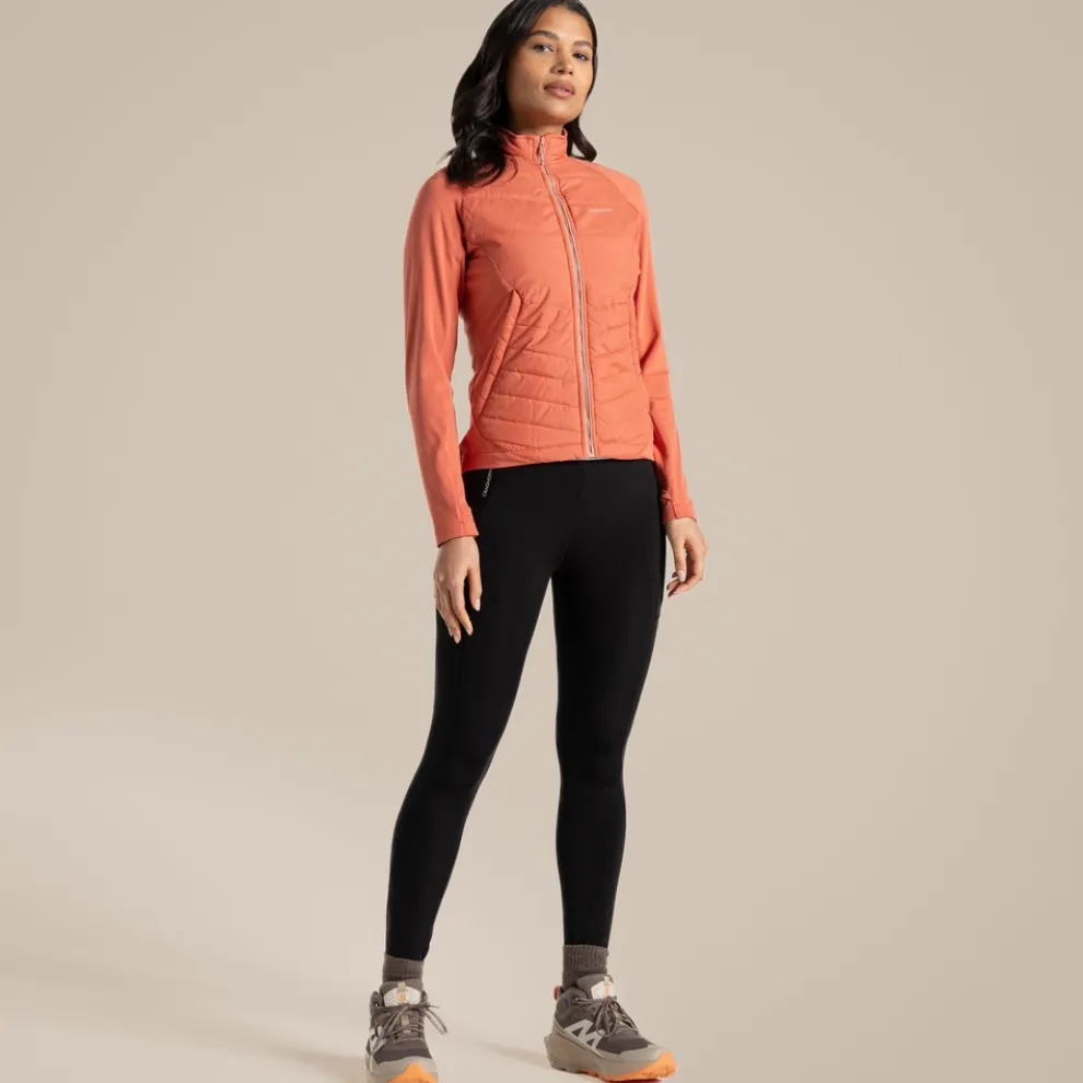 Women's Yolanda Hybrid Insulating Jacket | Red Sandstone